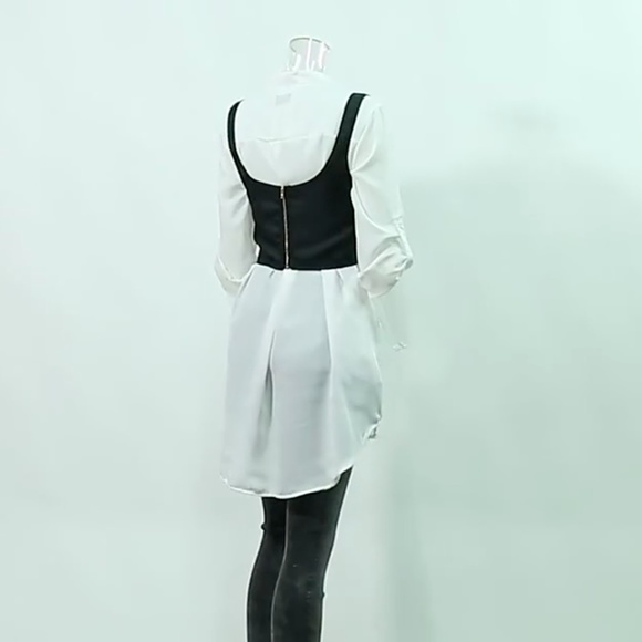 Black Lace Up Corset Belt w/ Back Zipper – Adjustable Waist cincher style - Picture 11 of 13